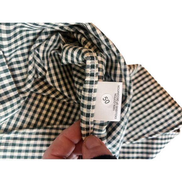 Cremieux  long sleeve black and white button down. Size XL - Picture 11 of 13